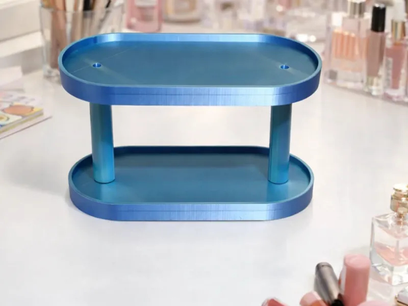 2 tier perfume stand