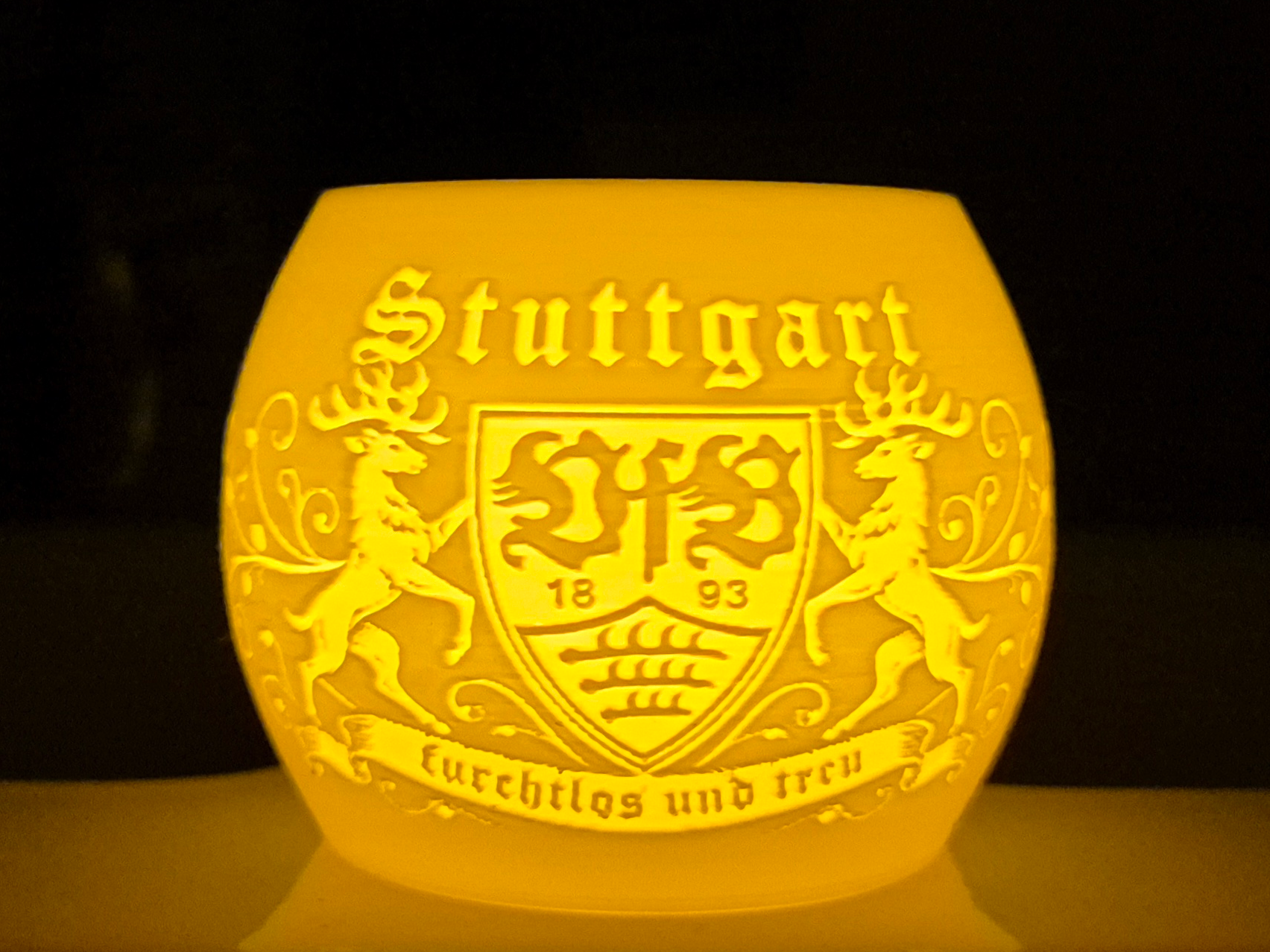 VFB Stuttgart Windlicht Fußball-Deko (3 Versionen)