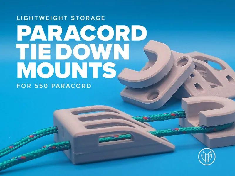 Paracord Tie Down Mount