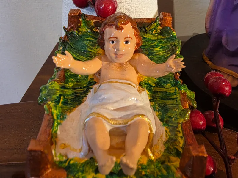 Baby Jesus in the Cradle