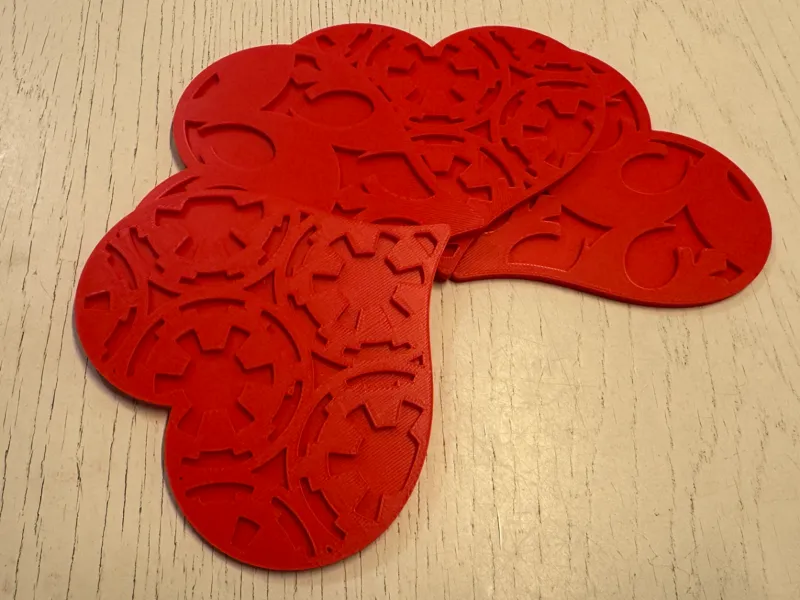 Star Wars Heart Coaster