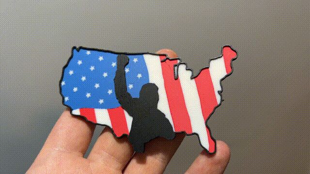 Fight! Trump - American Flag