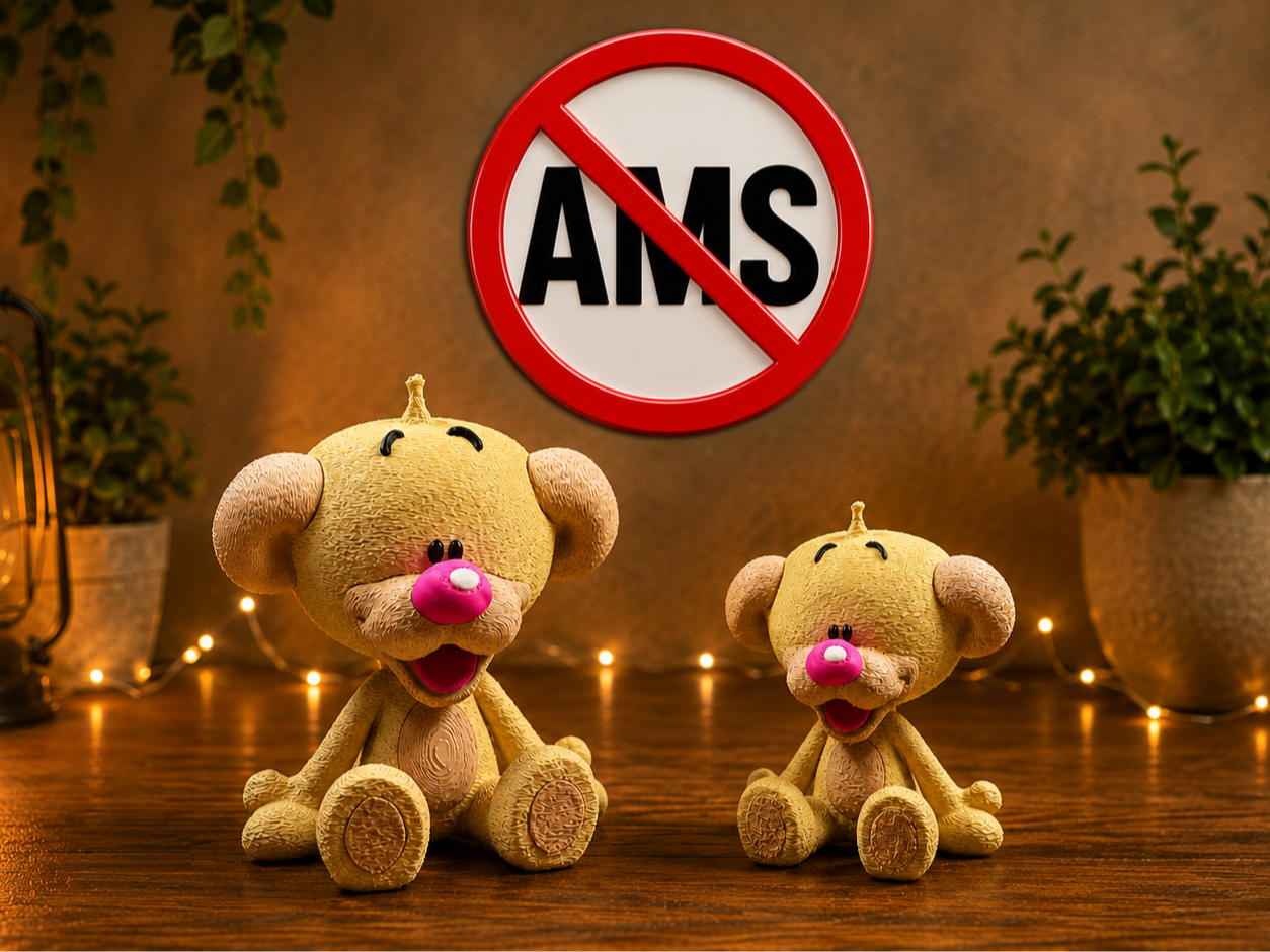 Pimboli Fan Art – Cute Bear Figure without AMS - 1