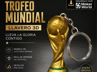 Llavero Copa Mundial