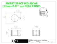 SMART SPACE WD40 CAP(53mm-PETG)