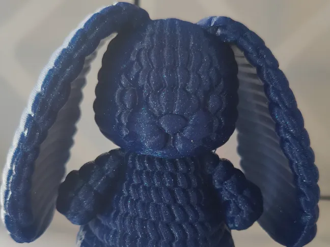 Rope Texture Bunny / Floppy Ears Edition - Free 3D Print Model - MakerWorld