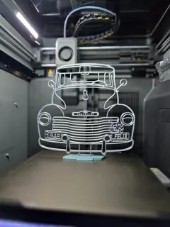 1949 Chevy 3100 პიკაპის სილუეტი thumbnail 4
