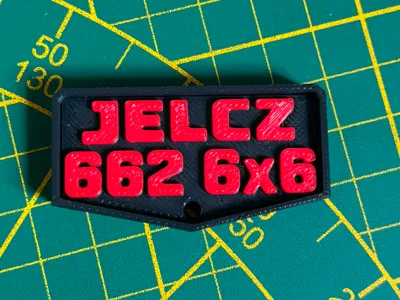 Jelcz 662 6x6 keychain