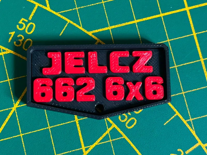 Jelcz 662 6x6 keychain