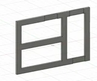 一体版使用的屏幕支架。0.2mm 层高, 2 层墙, 15% 填充