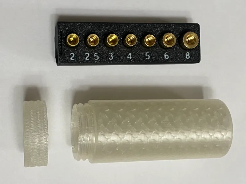 Heat set inserts tip holder - totally tubular!