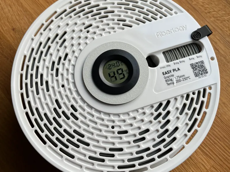 Humidity sensor spool bracket, Fiberlogy spools