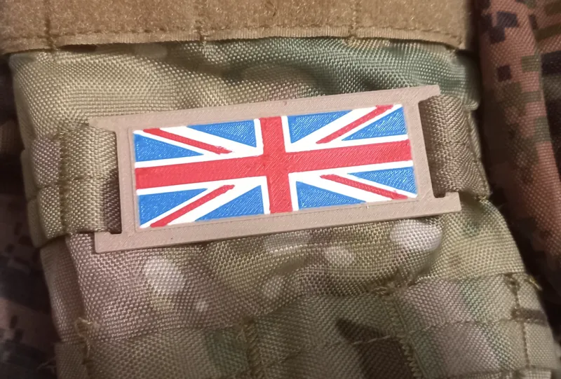 Airsoft/backpacking M.O.L.L.E flag (Allies series)