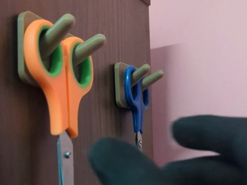 Scissor Wall Hook — Universal Mounting