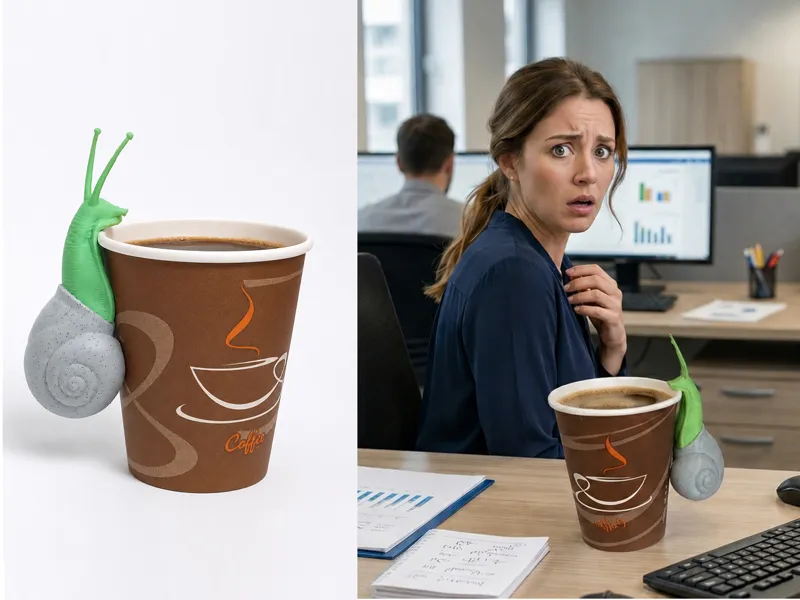 Coffee Cup Snail