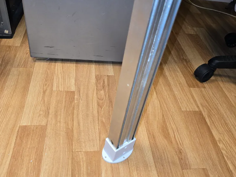 Pied pour profil alu 60/35
