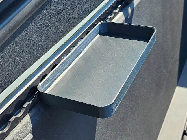 Cybertruck Bed L-track handy shelf
