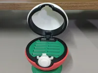 游戏卡带收纳模块;0.2mm 层高, 2 层墙, 15% 填充