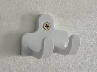 Double kitchen towel hanger