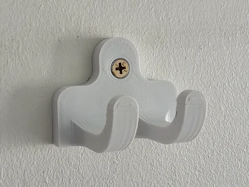 Double kitchen towel hanger