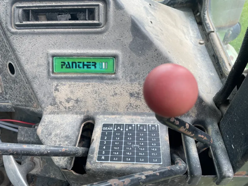 Steiger series 3/4 20 speed indication chart