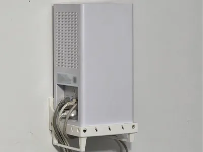 Router Wall Mount with Snap-In Guides for Verizon