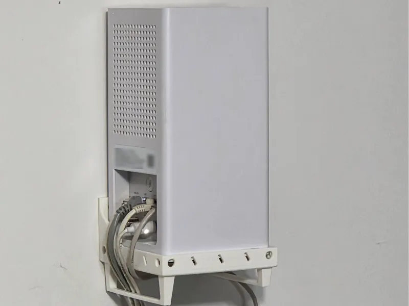 Router Wall Mount with Snap-In Guides for Verizon
