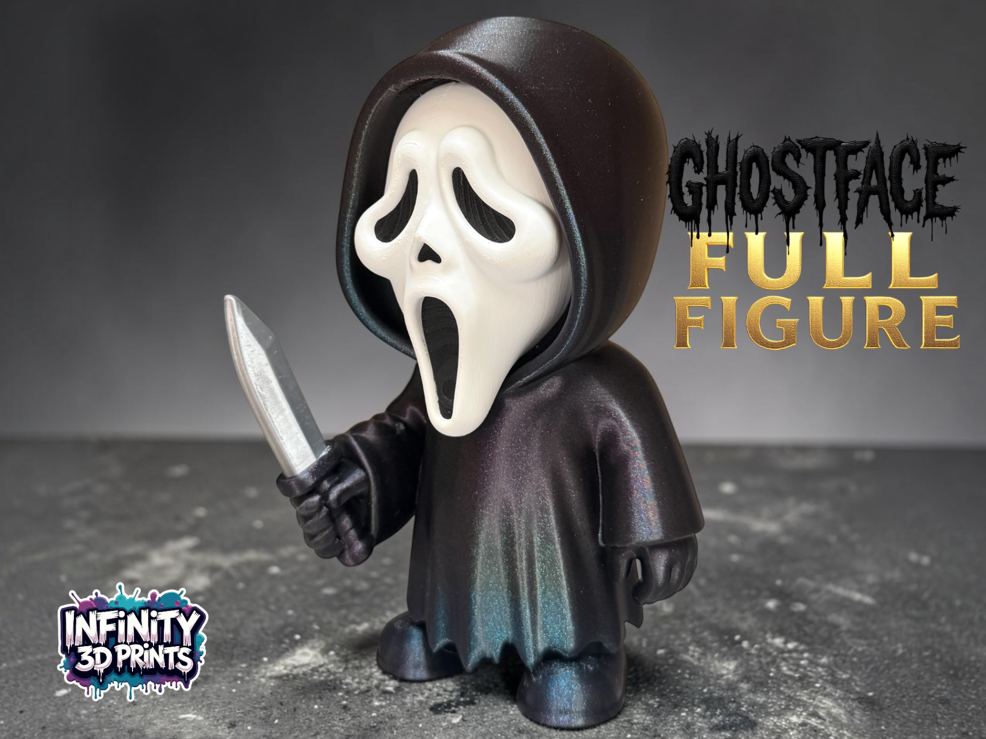 MULTIPART-GHOSTFACE-FULL FIGURE 