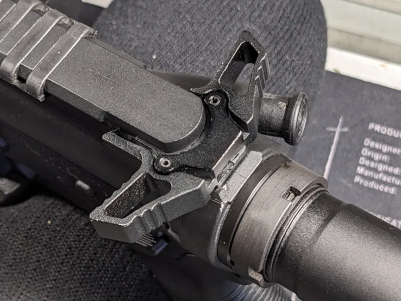 AR-15 Charging Handle Mod for Tippmann M4-22