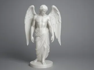 statua angelo caduto