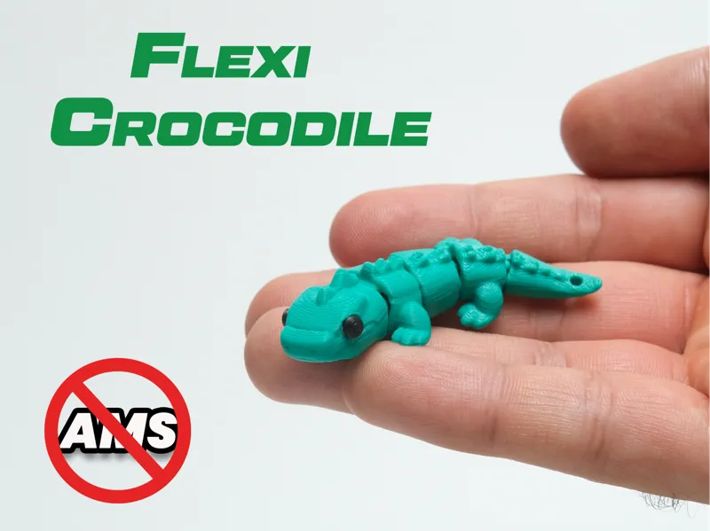 Flexi Crocodile - No AMS