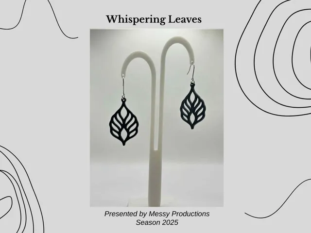 Leaf Drops Earrings - No AMS