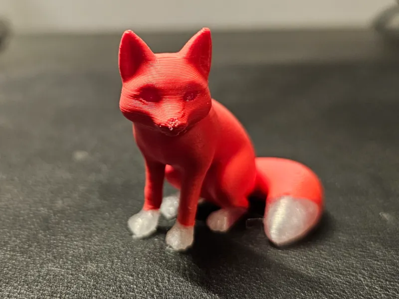 Kitsune fox sculpture