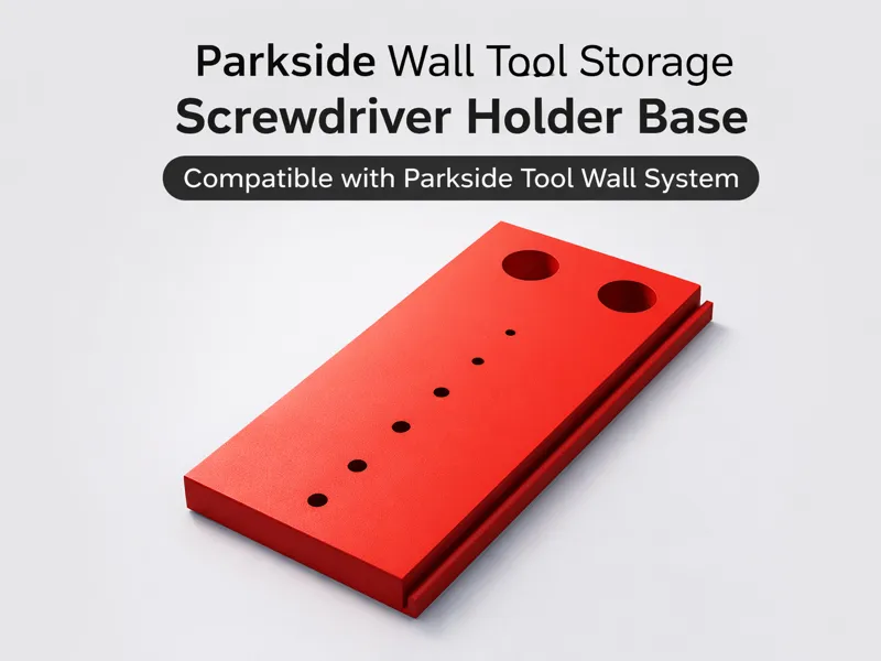 Parkside Wall Tool Storage – Screwdriver Holder