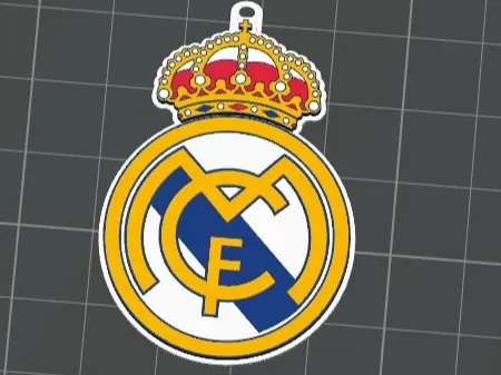 llavero escudo del RealMadrid