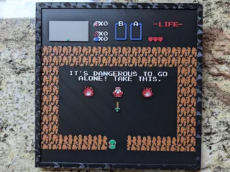 NES Legend of Zelda Wizard's Cave