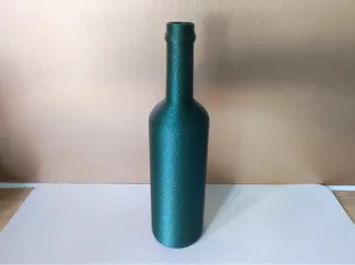 Wine bottle vase