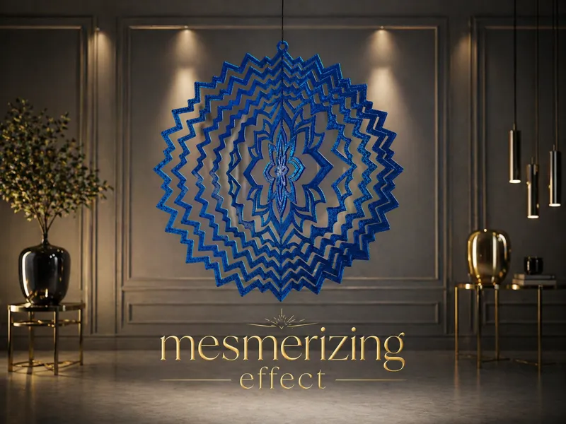Mandala wind spinner
