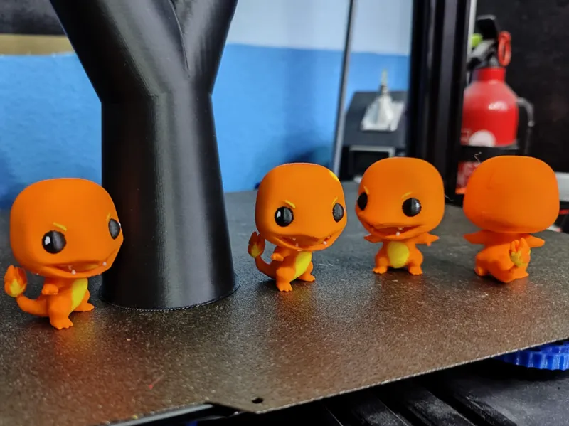 Charmander Funko 4 colores
