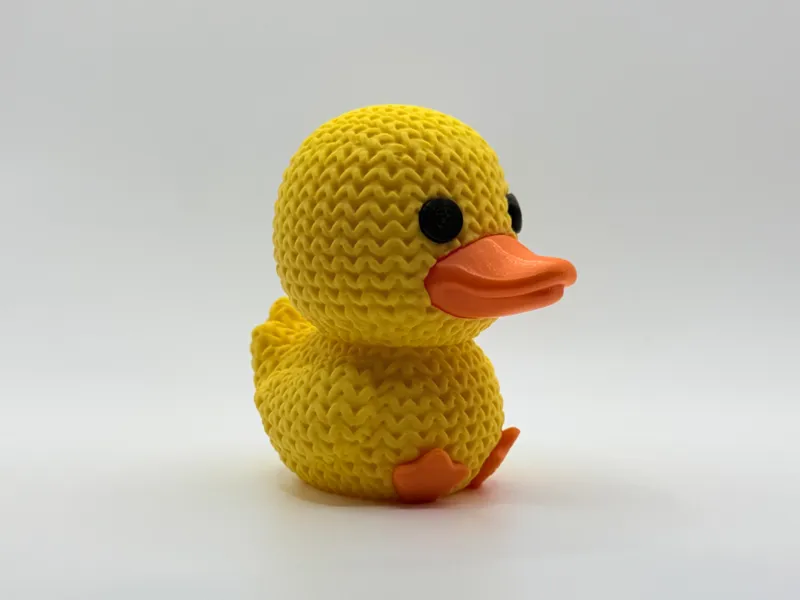 Knitted Duck
