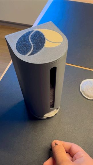 Kaffepads Spender und Aufbewahrung