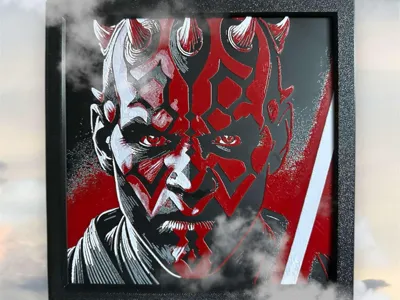 Darth Maul Hueforge - the look