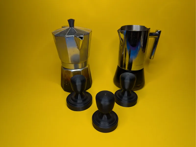 One Piece Coffee Tamper | 58mm 53mm 51mm 49mm