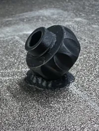 0.08mm layer, 6 walls, 15% infill, PETG