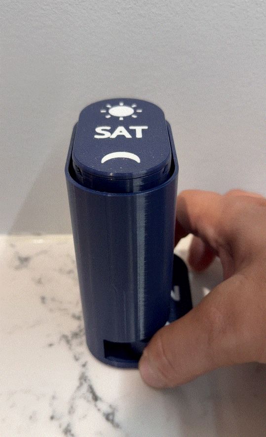 Drug pills organiser 7 days of week, 2 times a day