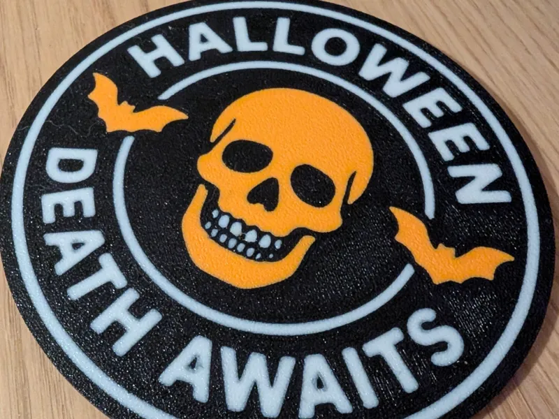 Halloween coaster - Death awaits