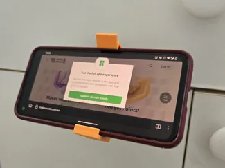 Adjustable Airplane Phone Holder