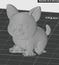 0.2mm layer, 2 walls, 15% infill, supports