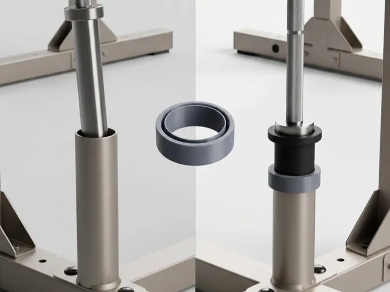 Barbell Stability Collar for Decathlon Squat Rack