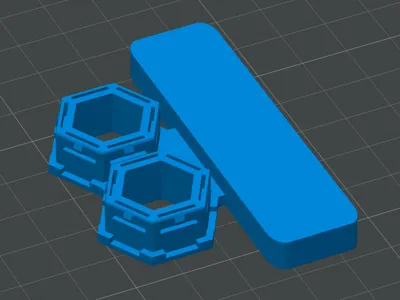 Easy to Remove HSW 3M Command Strip Mount for Side